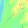 Topografische kaart Kurud, hoogte, reliëf