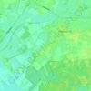 Topografische kaart Westeinde, hoogte, reliëf