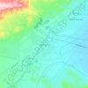 Topografische kaart جديدة عرطوز, hoogte, reliëf