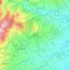 Topografische kaart Duns, hoogte, reliëf