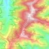 Topografische kaart Bhurabagi, hoogte, reliëf