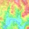 Topografische kaart As Xunqueiras, hoogte, reliëf