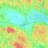 Topografische kaart Vingåker, hoogte, reliëf