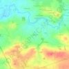 Topografische kaart La Boutonnais, hoogte, reliëf