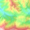 Topografische kaart Navalsaz, hoogte, reliëf