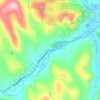 Topografische kaart West Woodstock, hoogte, reliëf