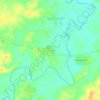 Topografische kaart San Jose, hoogte, reliëf