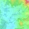Topografische kaart Muschenried, hoogte, reliëf