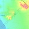 Topografische kaart La Perlita, hoogte, reliëf