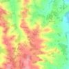 Topografische kaart Ampeils, hoogte, reliëf