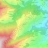 Topografische kaart Matkot, hoogte, reliëf