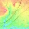 Topografische kaart Quilo, hoogte, reliëf