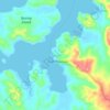 Topografische kaart Terraplin, hoogte, reliëf