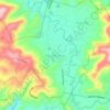 Topografische kaart Old Boso-boso, hoogte, reliëf