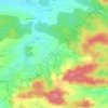 Topografische kaart Rommelsried, hoogte, reliëf