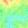 Topografische kaart Eturu, hoogte, reliëf