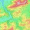Topografische kaart Steig, hoogte, reliëf