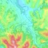 Topografische kaart Mascatagliata, hoogte, reliëf