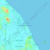 Topografische kaart Kuala Terengganu, hoogte, reliëf