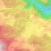 Topografische kaart Chooralmala, hoogte, reliëf