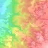 Topografische kaart Son Gual, hoogte, reliëf