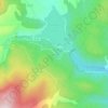 Topografische kaart Peñaloscintos, hoogte, reliëf