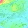 Topografische kaart Drum, hoogte, reliëf
