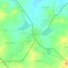 Topografische kaart Banavara, hoogte, reliëf