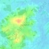 Topografische kaart Lütjenwestedt, hoogte, reliëf
