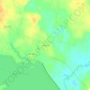 Topografische kaart Buncome, hoogte, reliëf