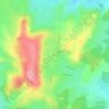Topografische kaart Dreuzy, hoogte, reliëf
