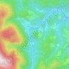 Topografische kaart Gizaburuaga, hoogte, reliëf