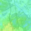 Topografische kaart Smakt, hoogte, reliëf