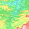 Topografische kaart 91785, hoogte, reliëf