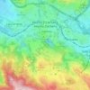 Topografische kaart Abanto y Ciérvana, hoogte, reliëf