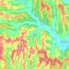 Topografische kaart Kukmirn, hoogte, reliëf