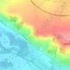 Topografische kaart Eaucourt-sur-Somme, hoogte, reliëf