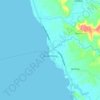 Topografische kaart Bayambang, hoogte, reliëf