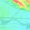 Topografische kaart Katastralgemeinde Sarasdorf, hoogte, reliëf