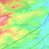 Topografische kaart Weitersweiler, hoogte, reliëf