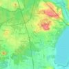 Topografische kaart Imielin, hoogte, reliëf
