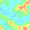 Topografische kaart Salesville, hoogte, reliëf