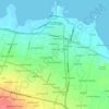 Topografische kaart Kota Probolinggo, hoogte, reliëf
