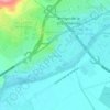 Topografische kaart La Vega, hoogte, reliëf