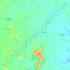 Topografische kaart Podili, hoogte, reliëf