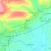 Topografische kaart Nafferton, hoogte, reliëf