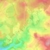 Topografische kaart Freilingen, hoogte, reliëf