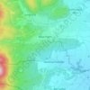Topografische kaart Wuenheim, hoogte, reliëf