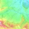 Topografische kaart Quel, hoogte, reliëf