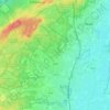 Topografische kaart Epe, hoogte, reliëf